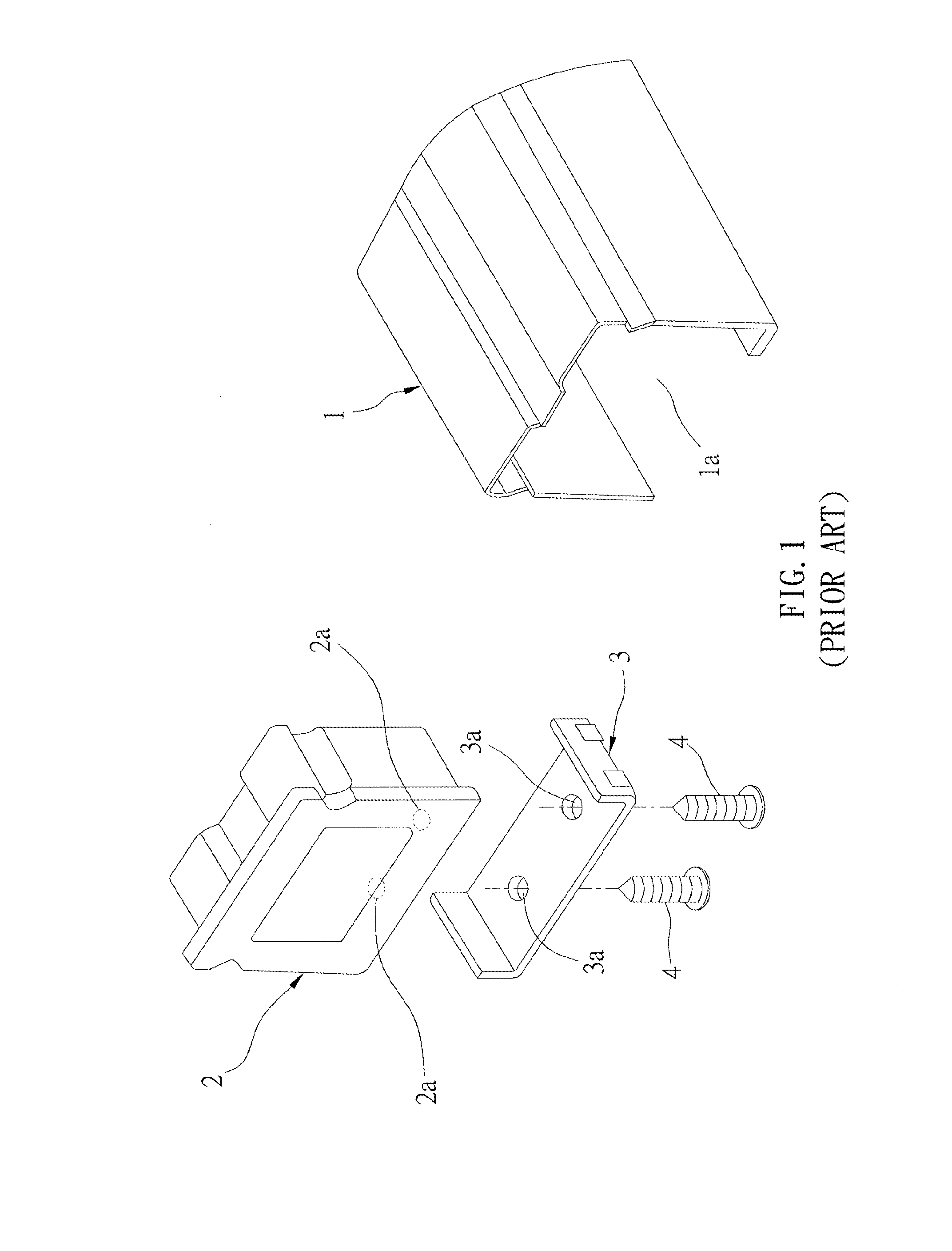 Head rail of window covering and lid fastener