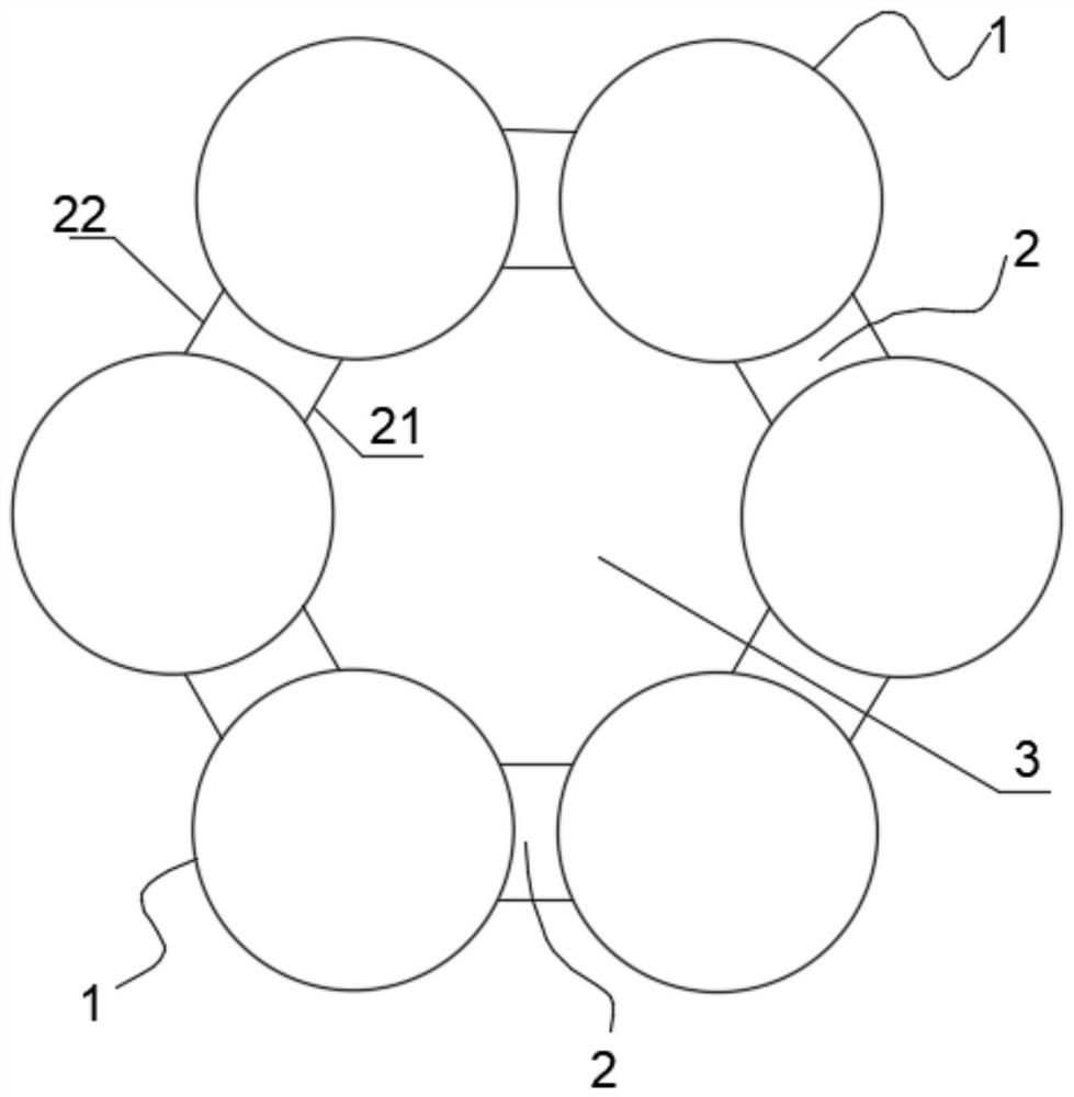 Column type platform