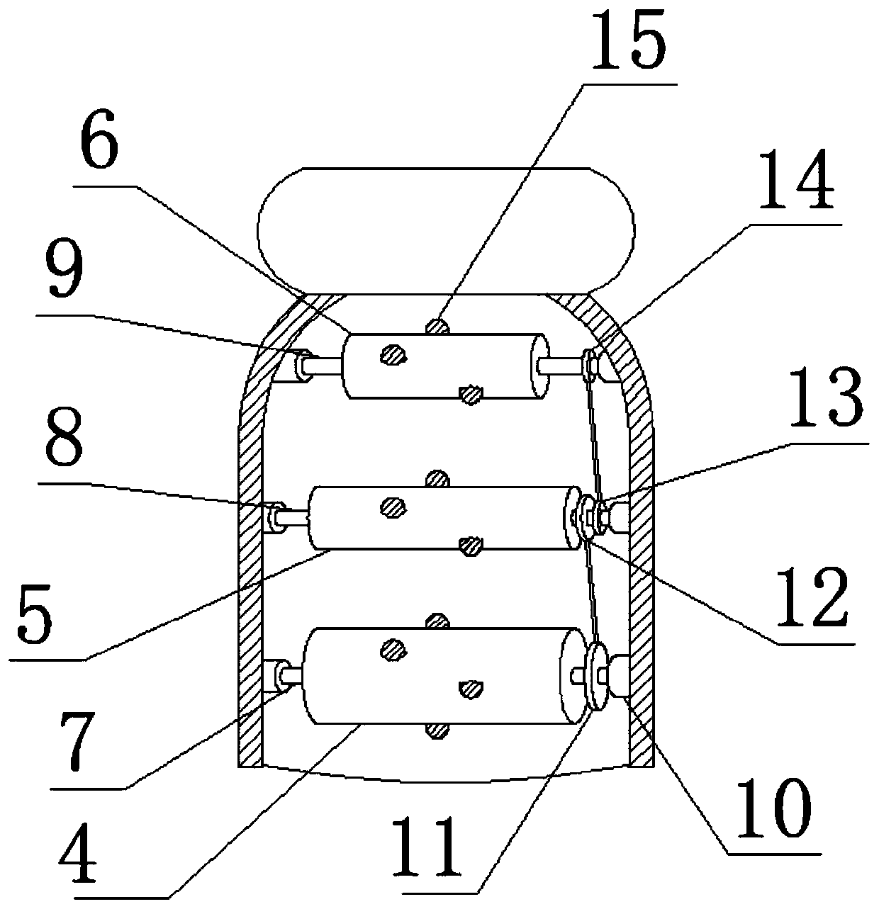 Adjustable automobile seat with massage function