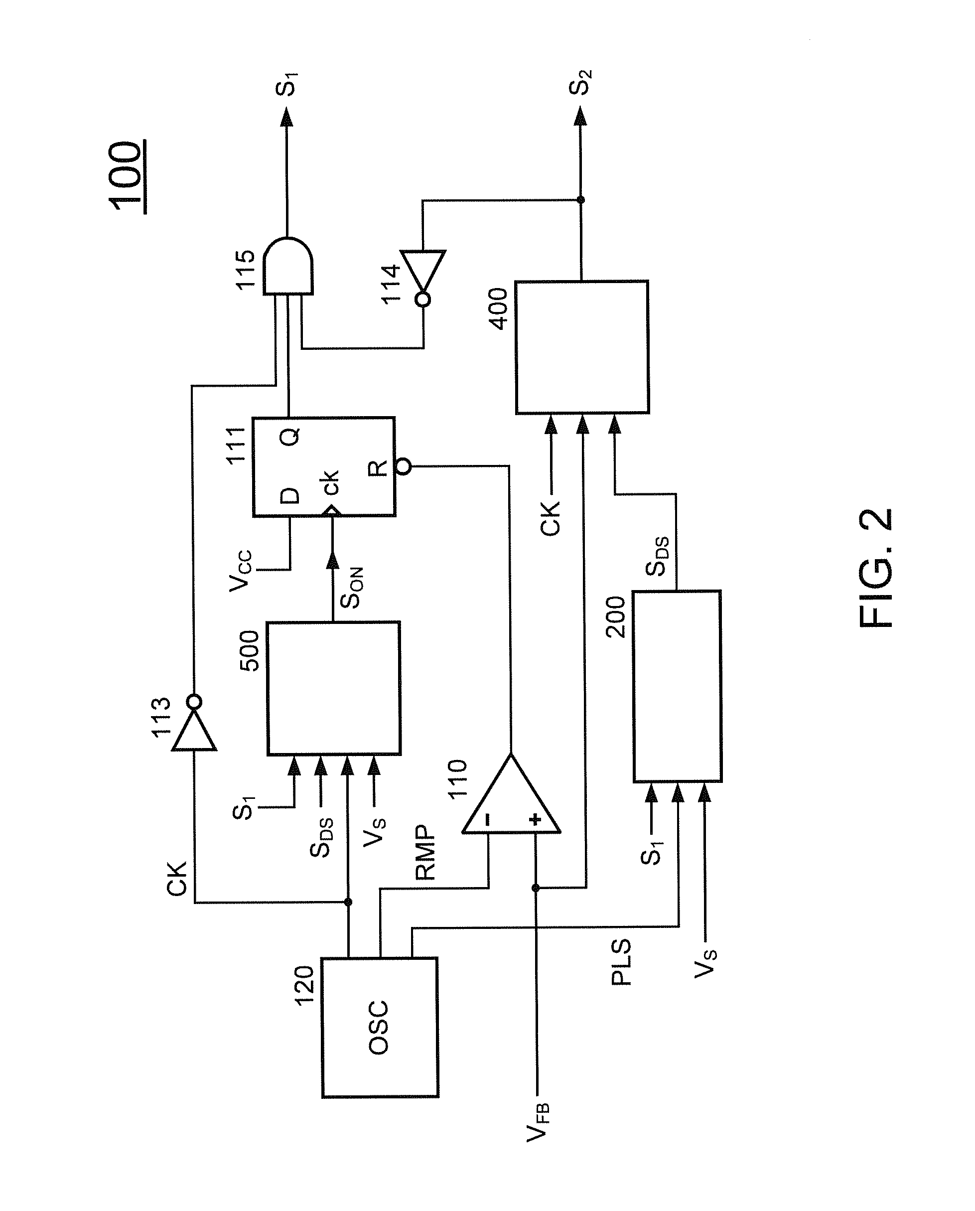 Adaptive active clamp of flyback power converter with high efficiency for heavy load and light load