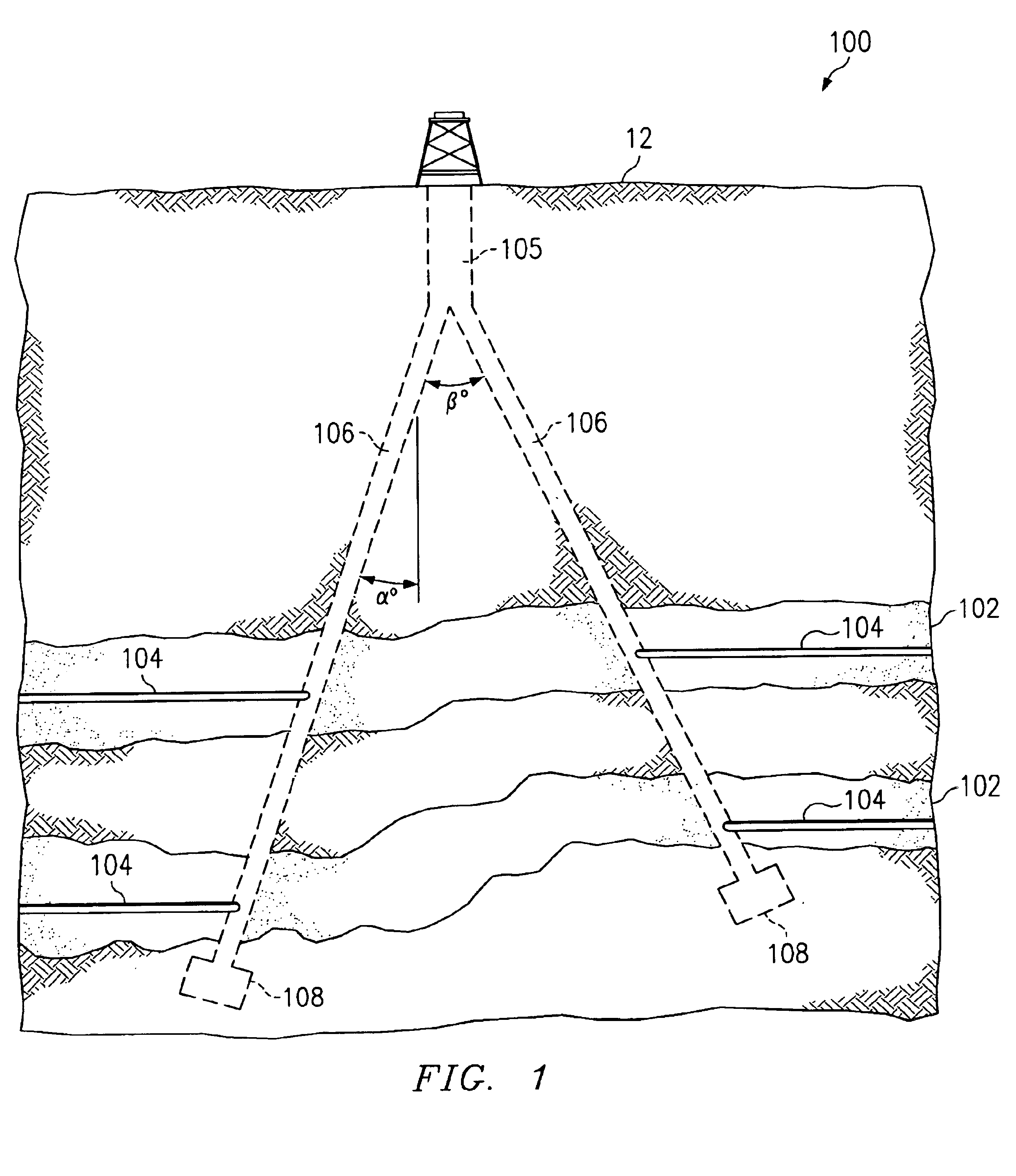 Method of drilling lateral wellbores from a slant well without utilizing a whipstock