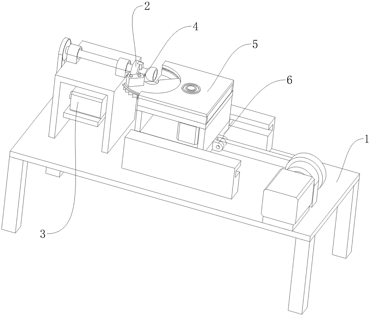 Outer ring polishing equipment for fixed ball-cage type constant velocity universal joints of automobiles