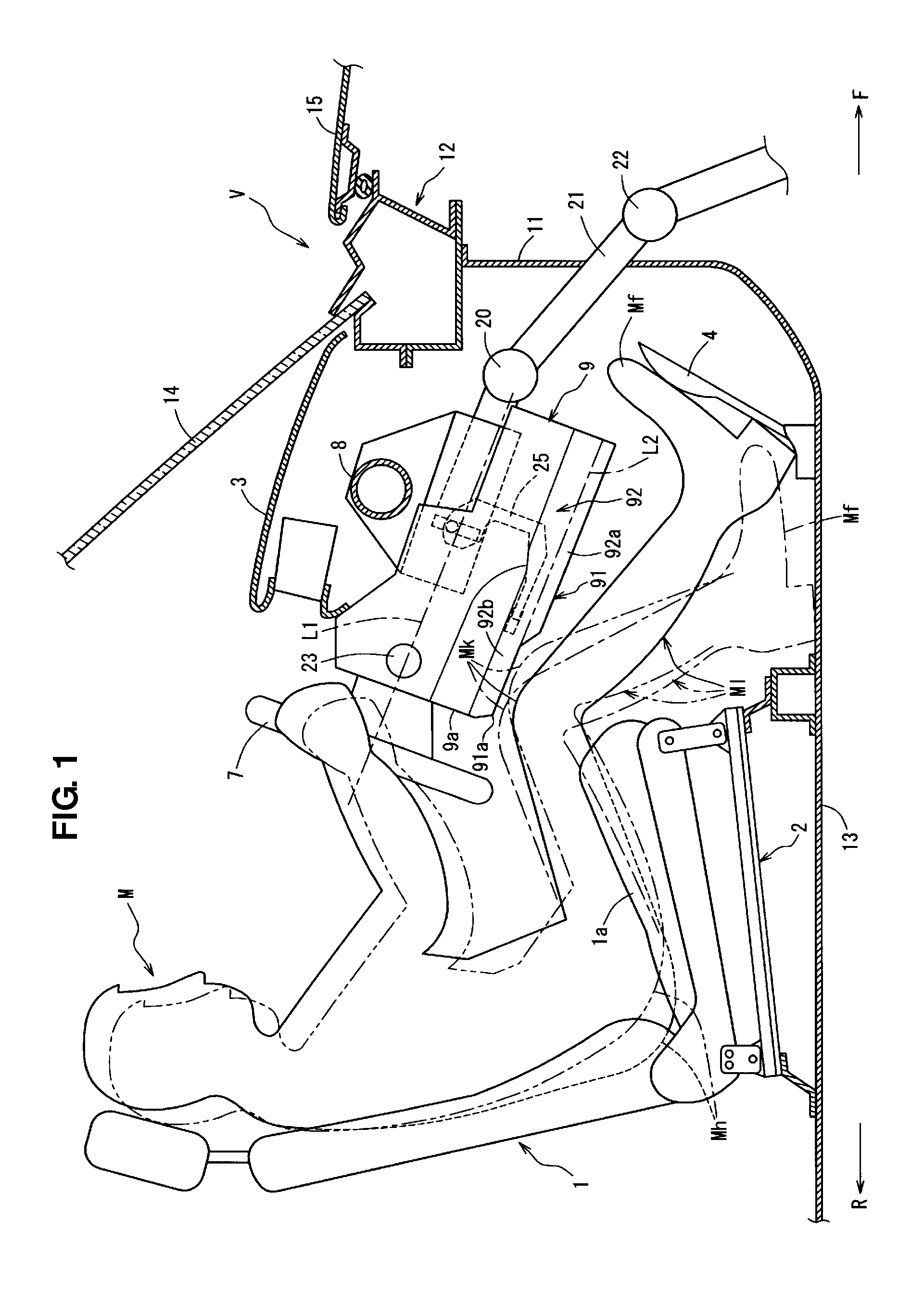 Steering column cover structure of automotive vehicle