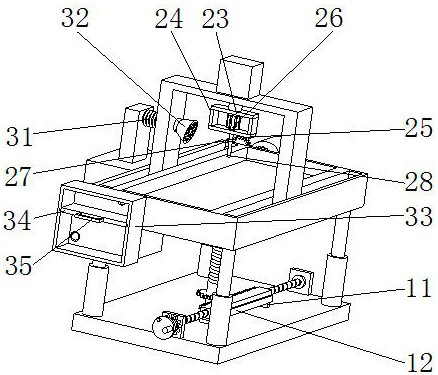 Plate part milling device for splicing robot machining