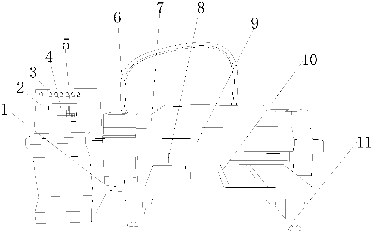 A general-purpose 3D printing machine tool processing machine