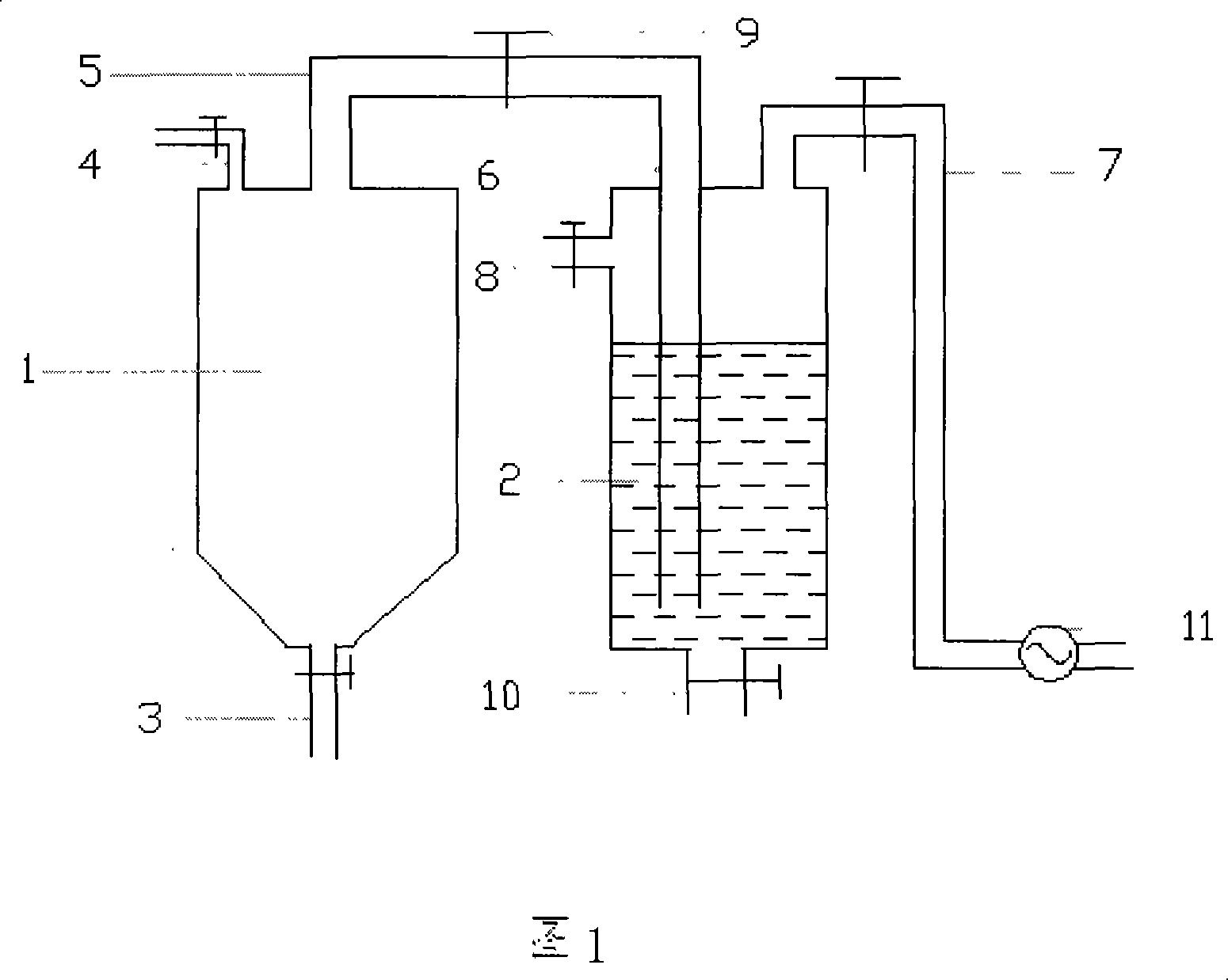 Nanometer iron-series catalyst and preparation method and device thereof