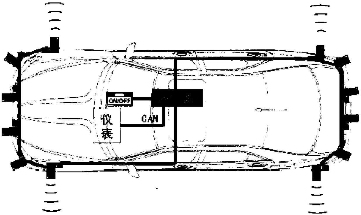 Automatic parking system and method using universal probes