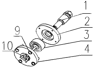 Pulley capable of preventing flexible shaft from being derailed