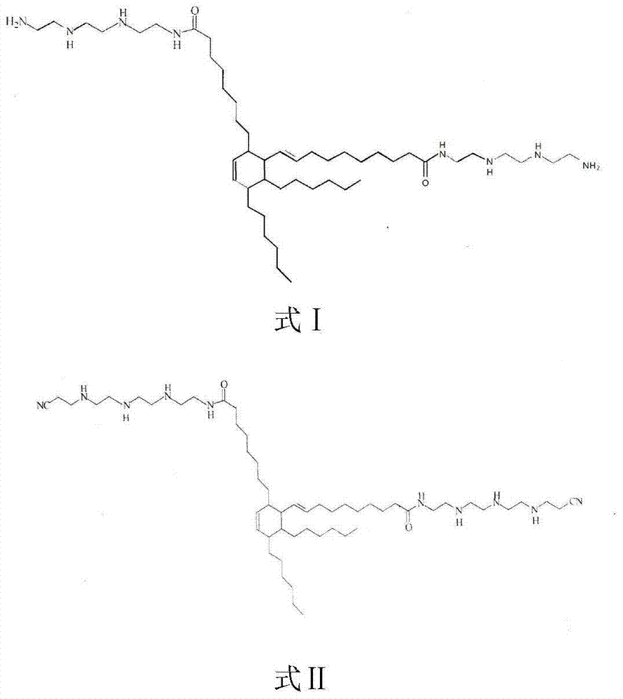 Preparation method for cyanoethyl graft amide