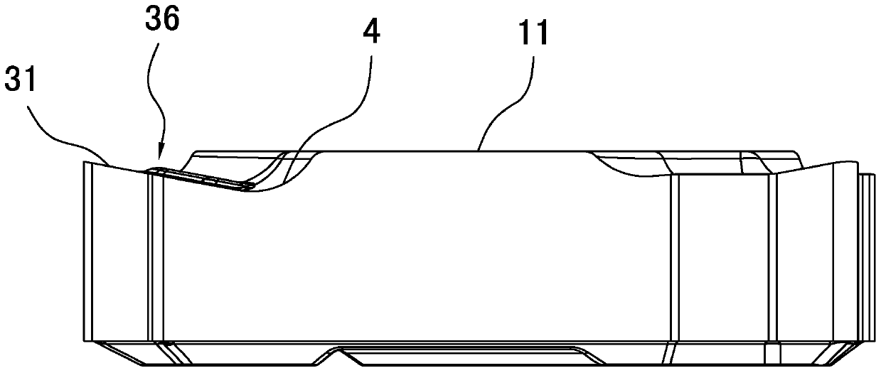 An indexable thread machining insert