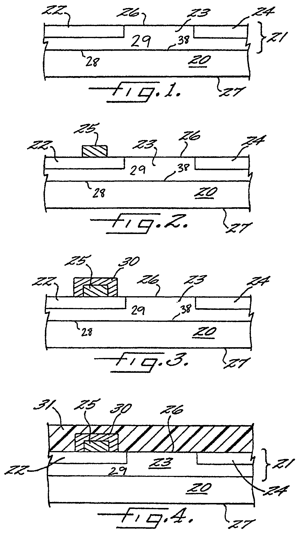Method of forming vias in silicon carbide and resulting devices and circuits