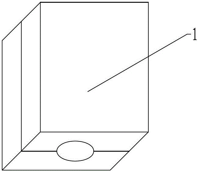 Method for storing bone ash by statue