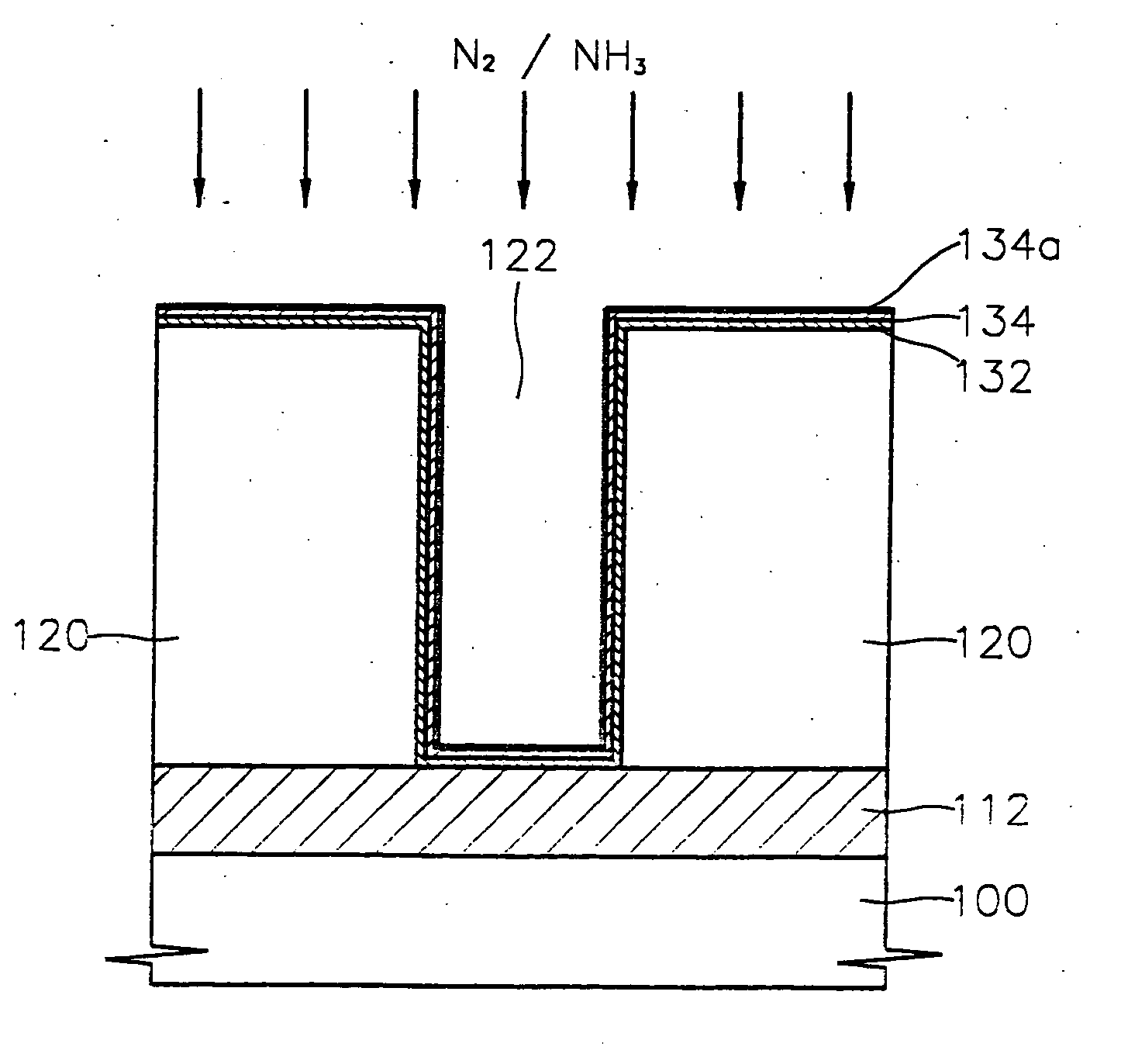 Methods of forming metal interconnections of semiconductor devices by treating a barrier metal layer