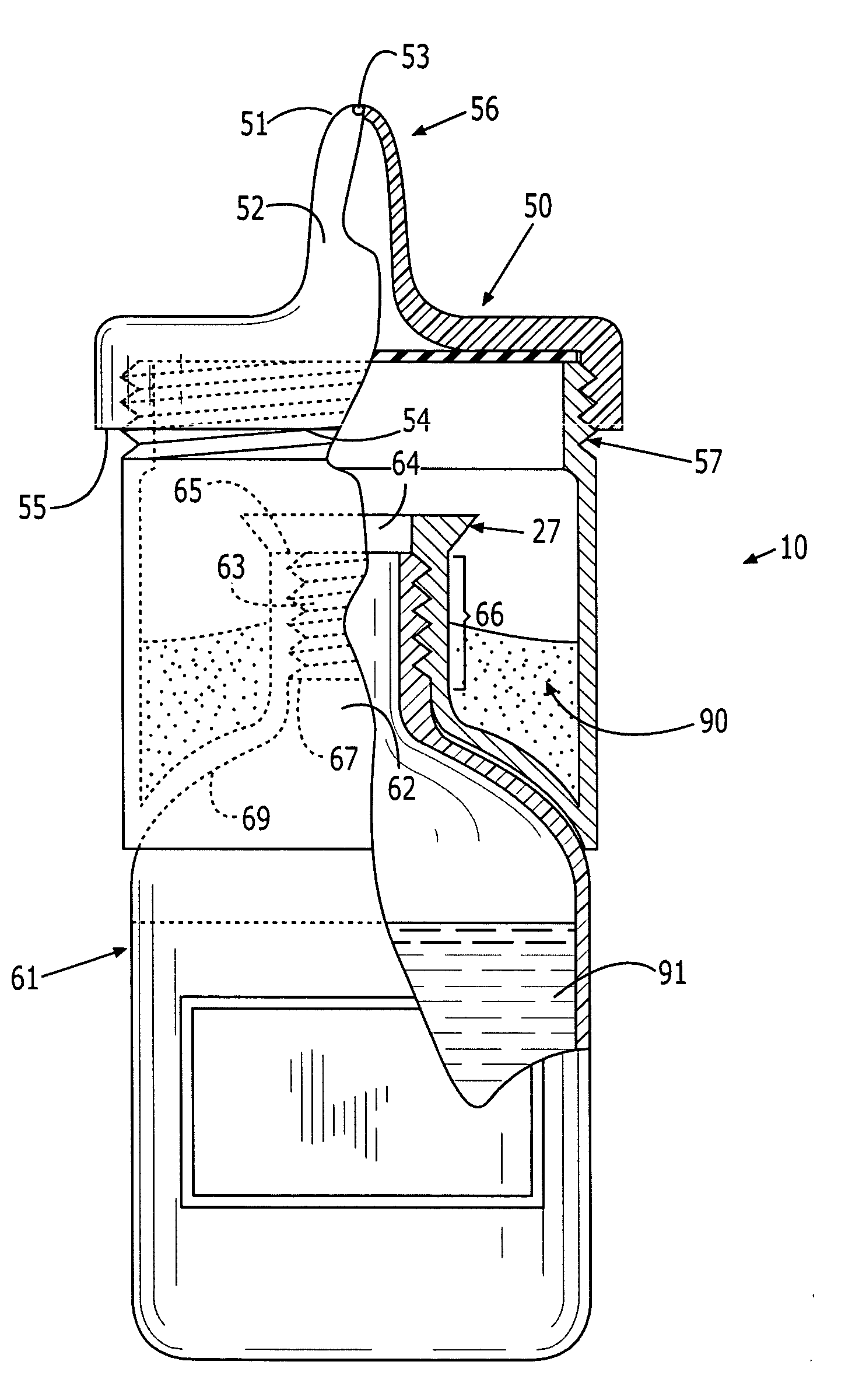 Bottle adapter and associated methods