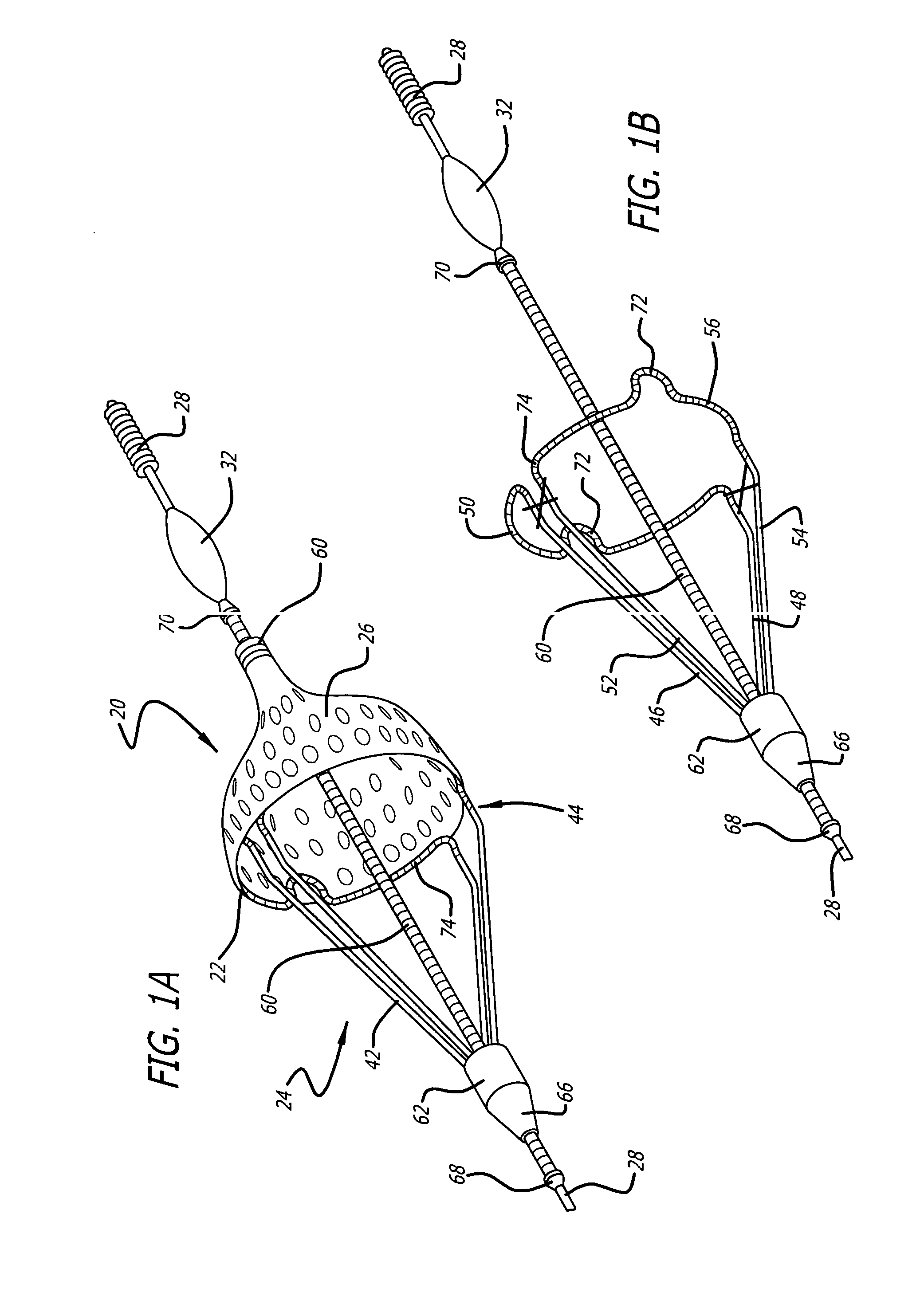 Embolic filtering devices