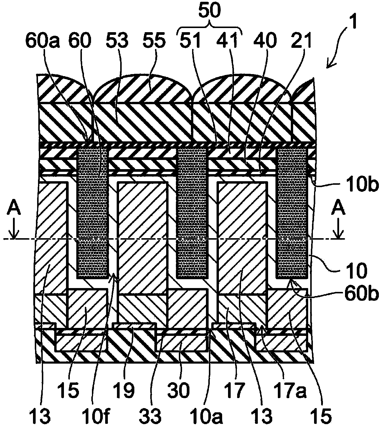 Imaging device and method for manufacturing same