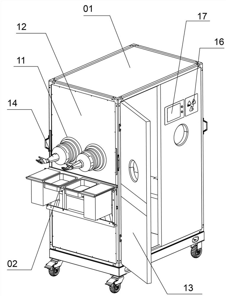 Sampling isolation chamber and system