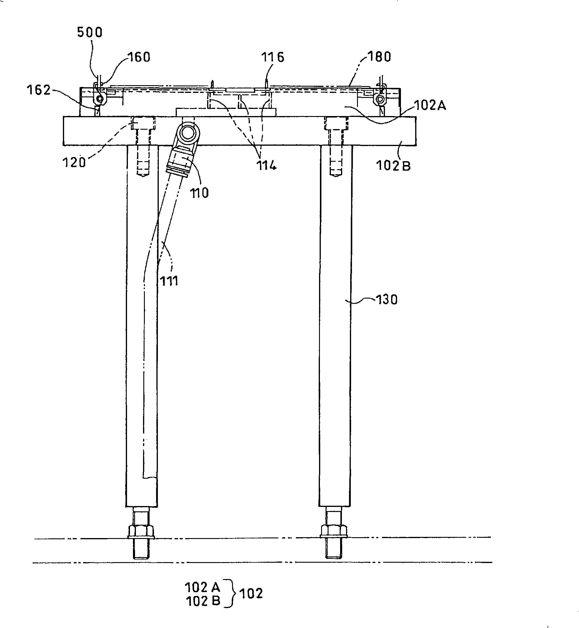 Resin sealing apparatus