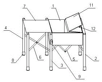 Foldable fishing box