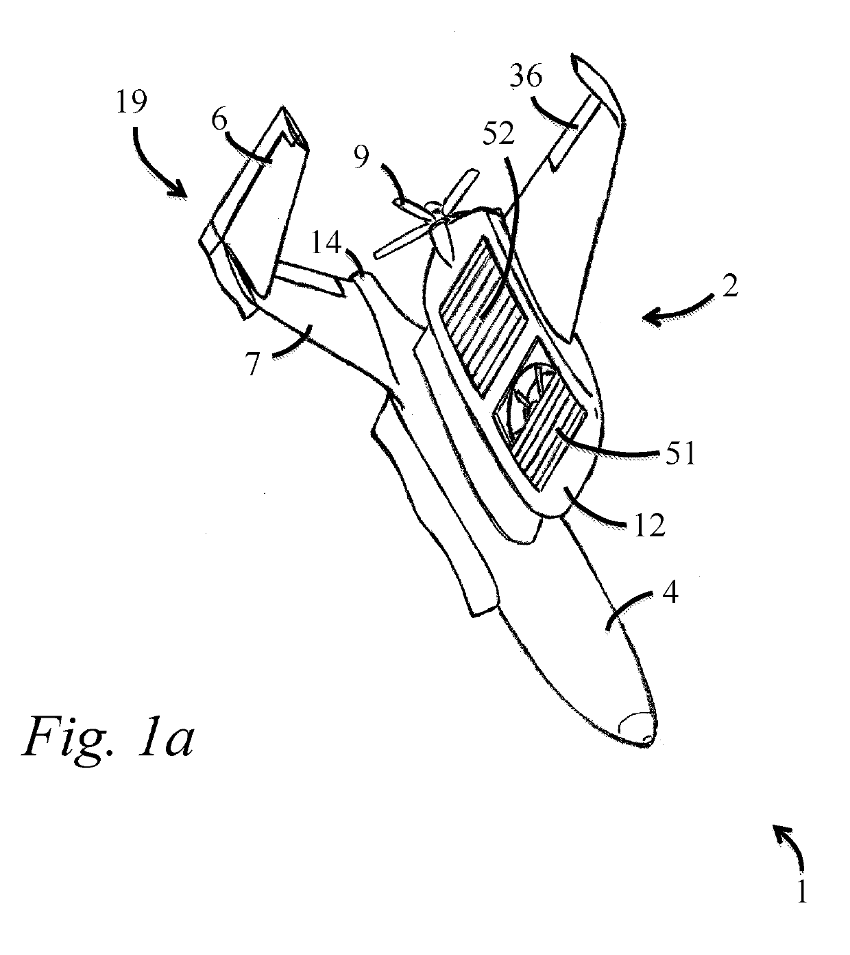 Vertical take-off and landing aircraft and control method