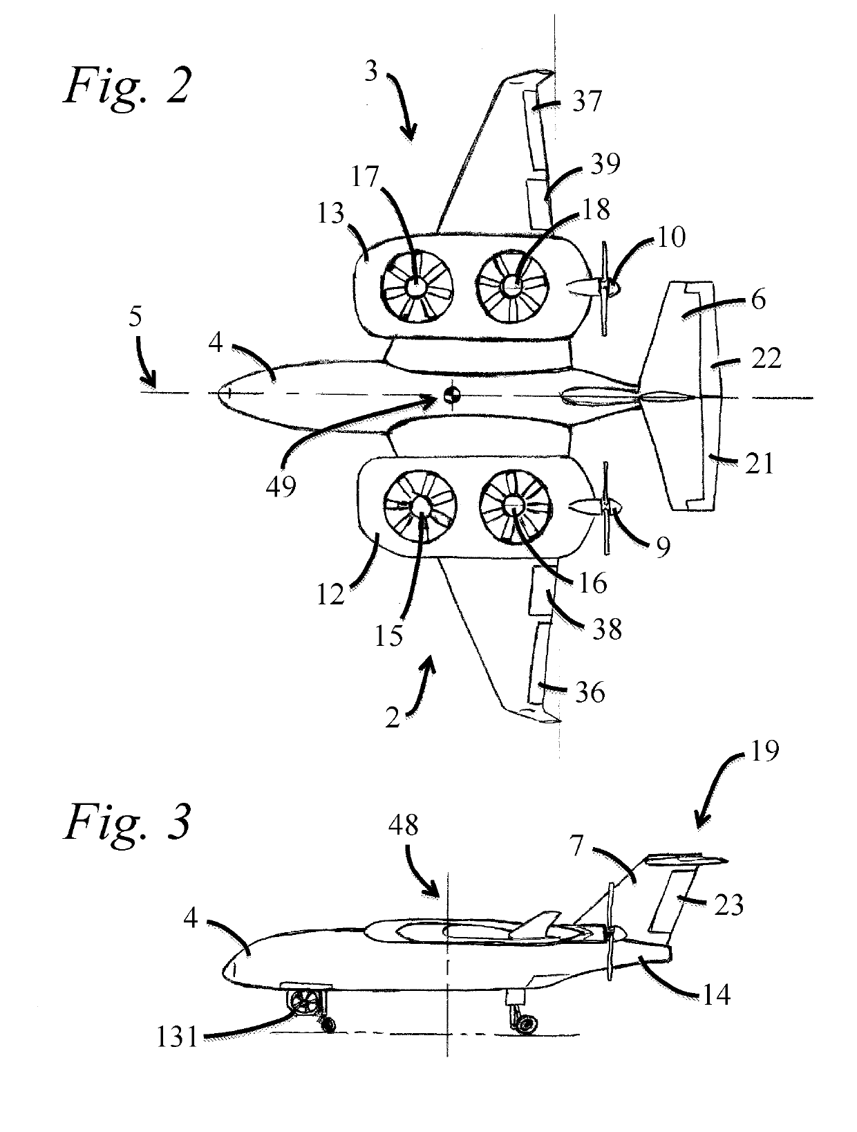 Vertical take-off and landing aircraft and control method