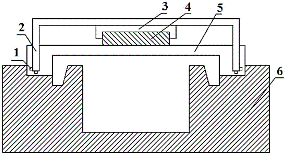 Machine tool guide rail installation plane parallelism quick measurement device and method