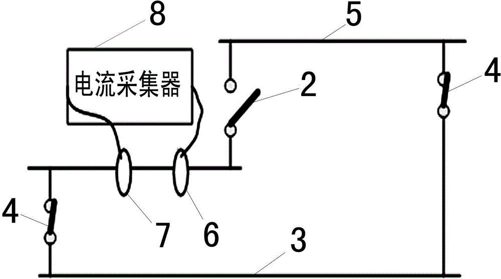 High voltage circuit breaker movement characteristic test method