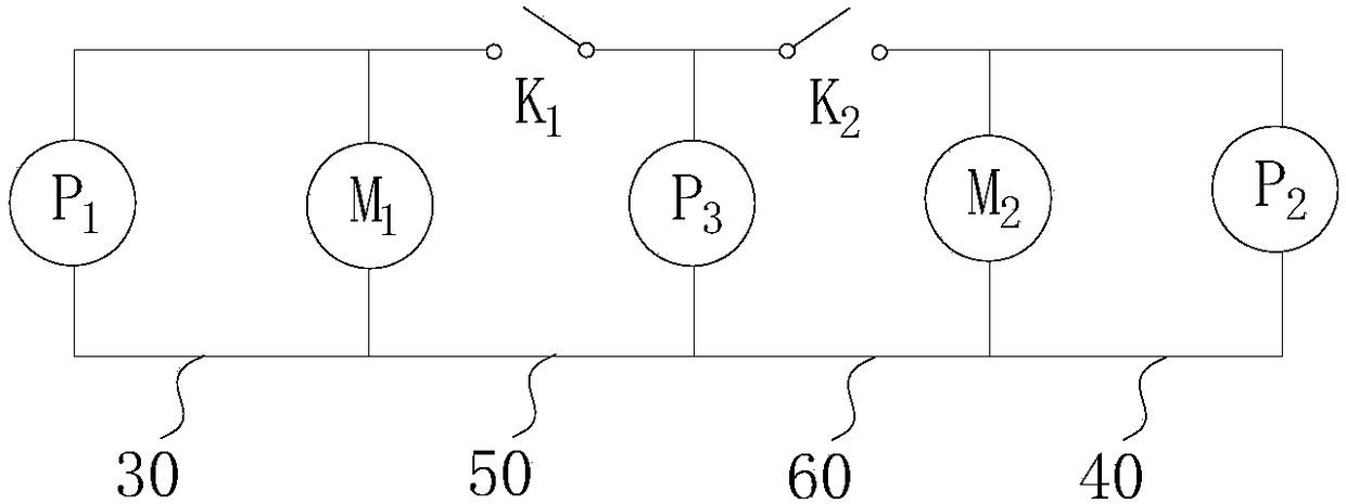 A method for controlling material shredding with two-axis differential speed