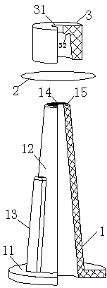 Artificial eardrum protecting mechanism and implementation method thereof