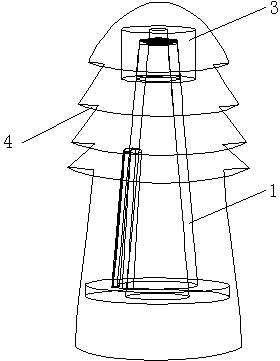 Artificial eardrum protecting mechanism and implementation method thereof