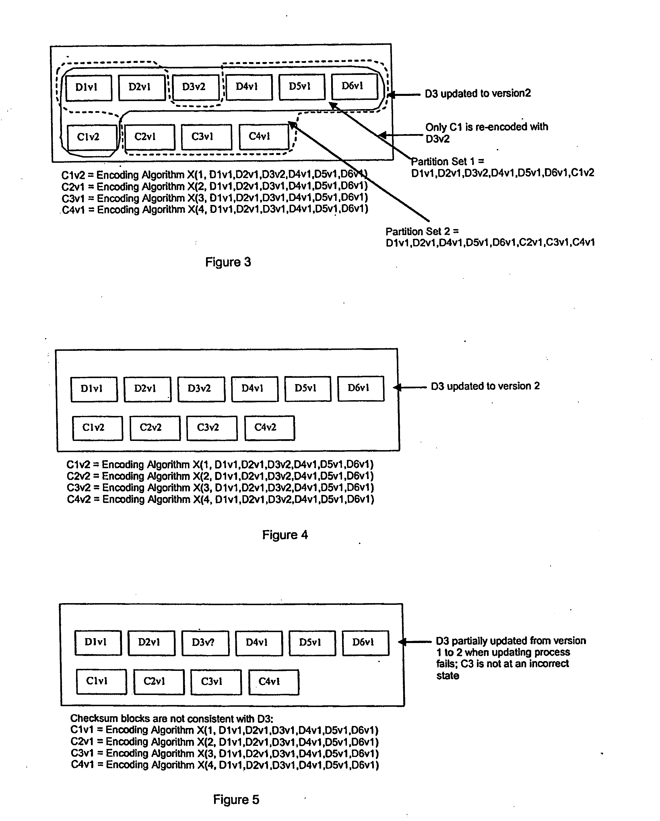 Method for lock-free clustered erasure coding and recovery of data across a plurality of data stores in a network