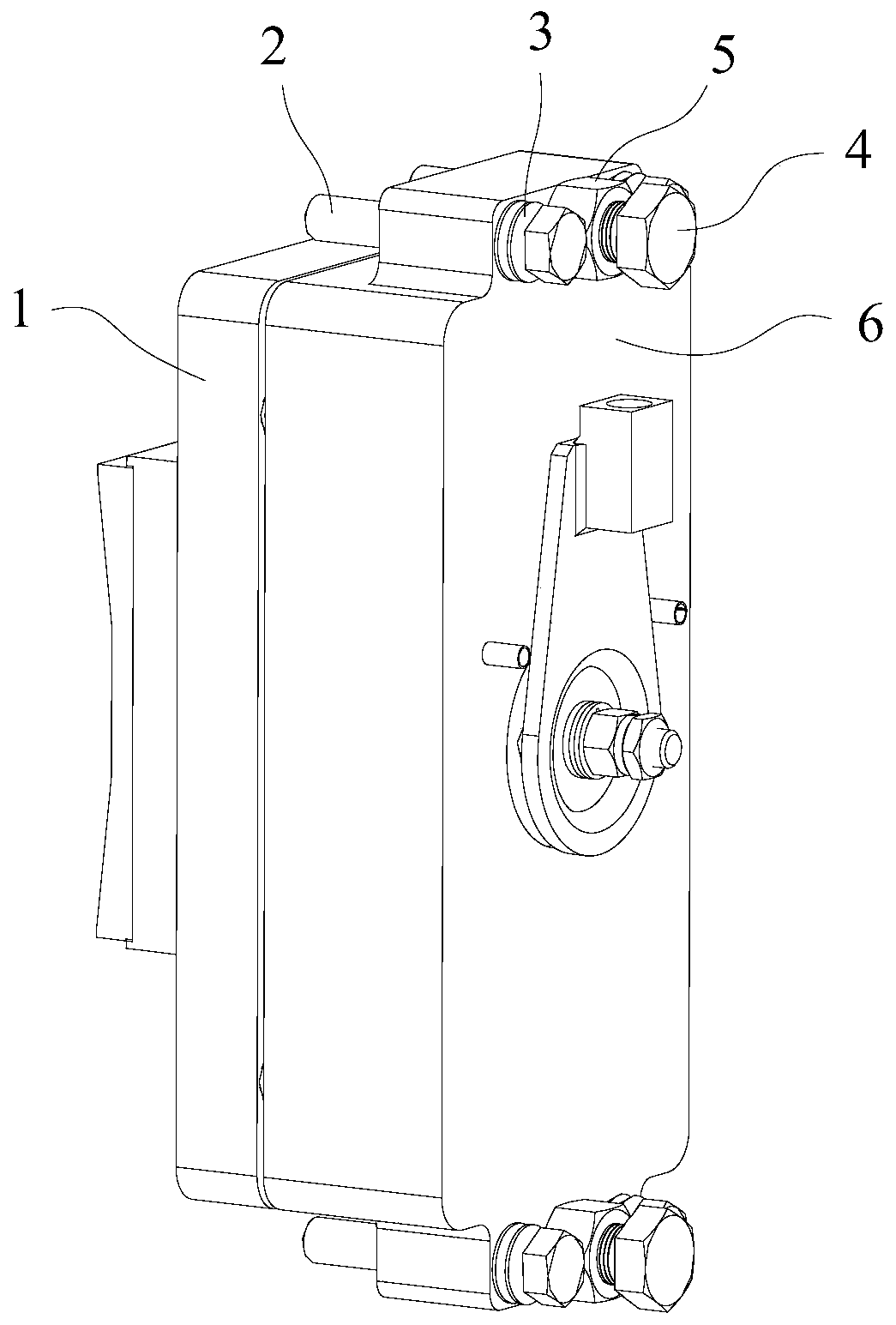 A Brake with Rapid Adjustment of Gap