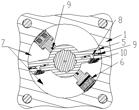 A rotary magnetorheological damper