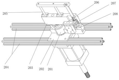 A cutting joint device for automatic grafting of seedlings