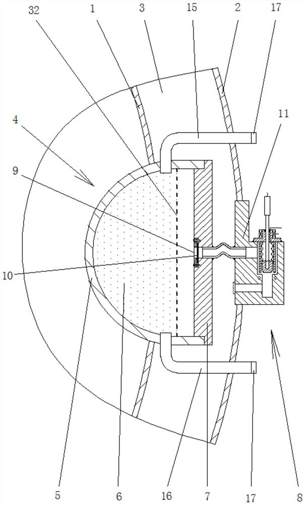 Ultralow-temperature liquefied gas pressure vessel for improving heat insulation effect