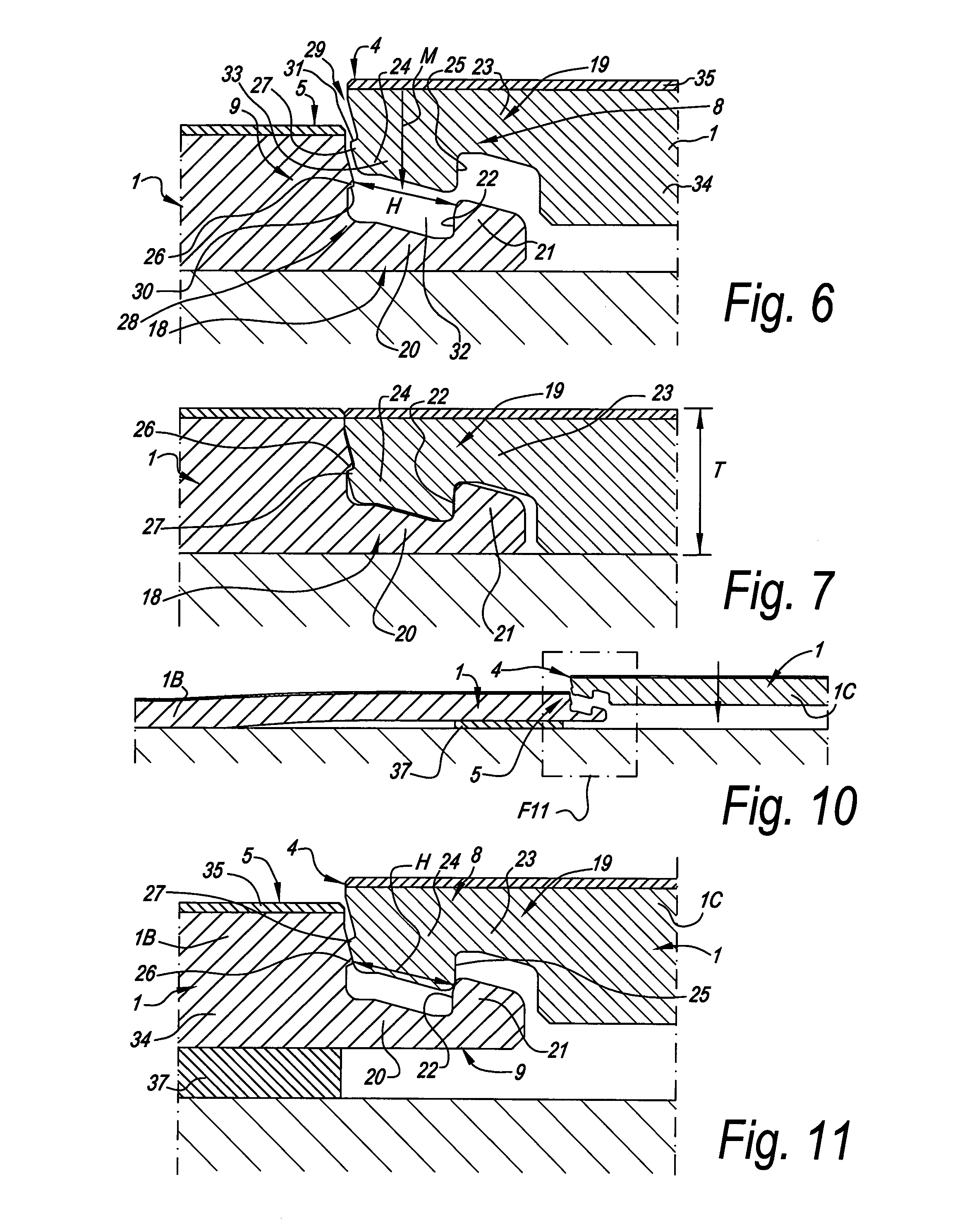 Panel, covering and method for installing such panels