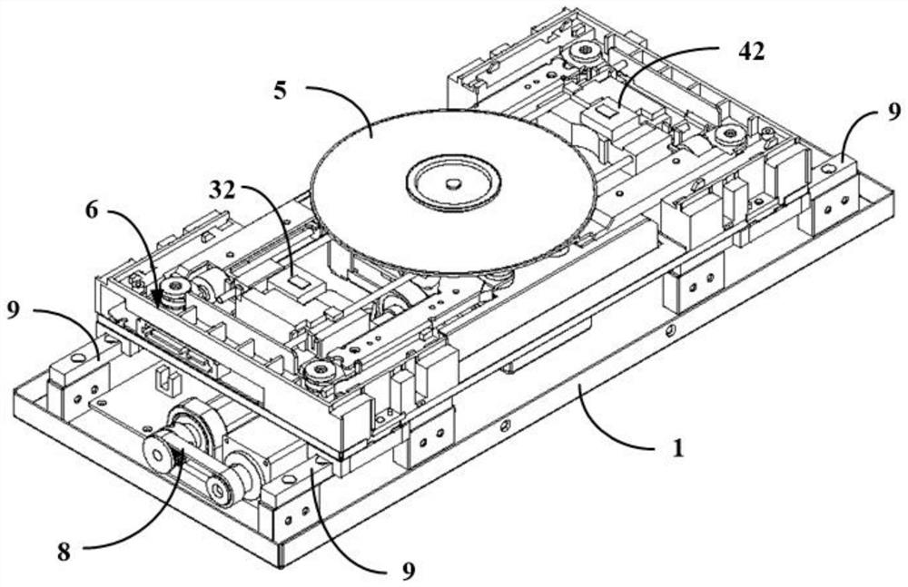 Inter-network physical isolation data device and system