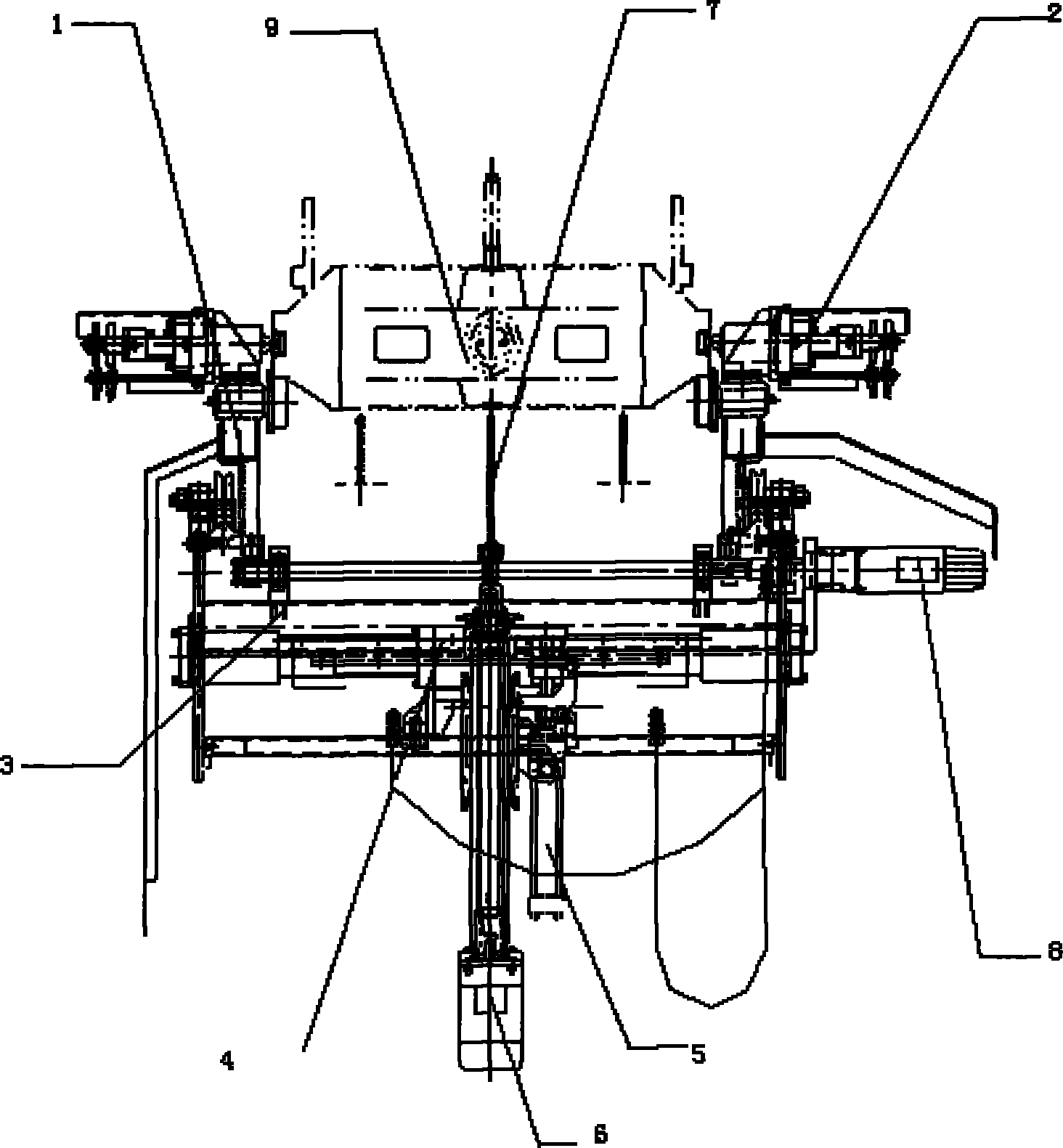 Air hole drilling device