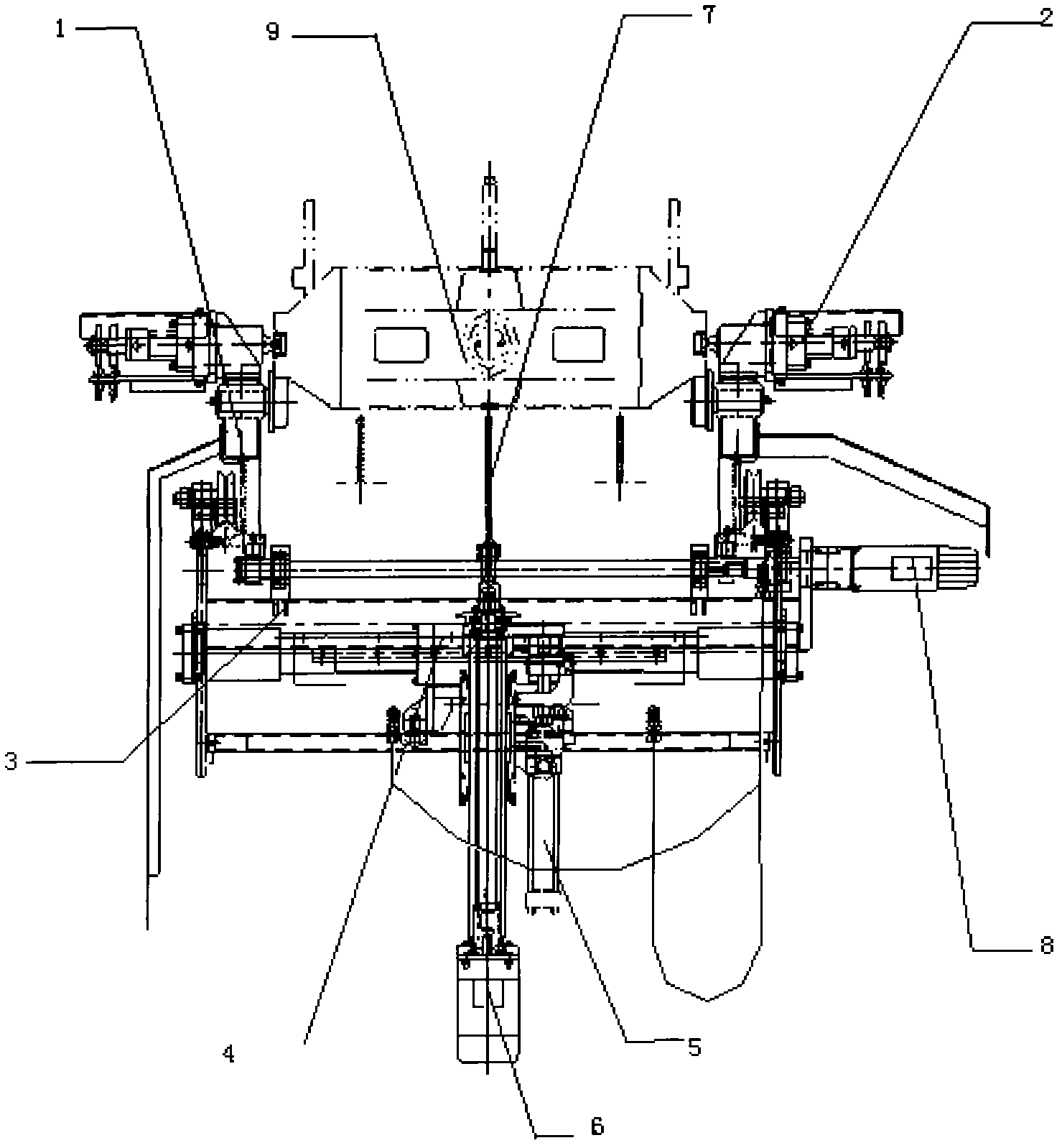 Air hole drilling device