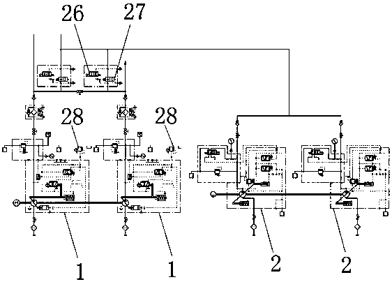 Multi-mode synchronous advancement and assembly system of shield tunneling machine and control method of multi-mode synchronous advancement and assembly system