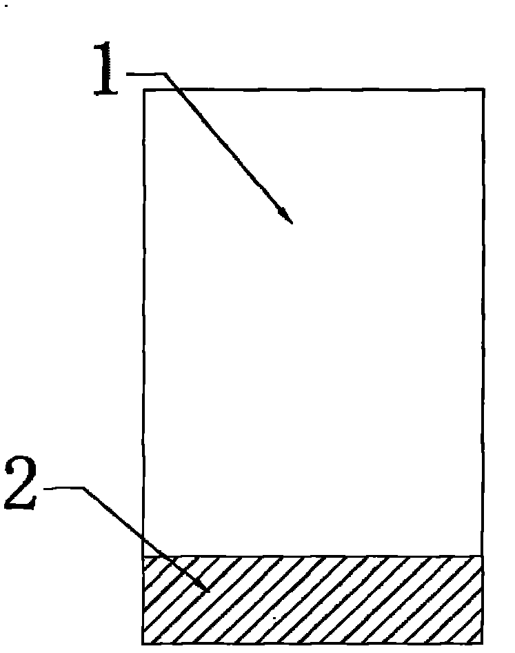 Method for preventing dialysis of end face of liquid packaging paper material