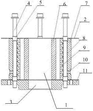 Multi-layer chemical engineering glass trough