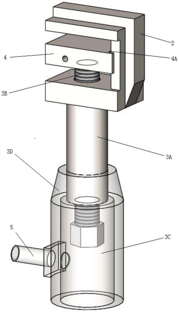 A connection device for emergency power supply