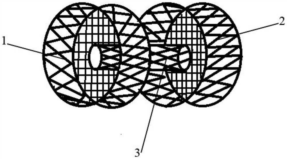 Aperture-variable double-layer balloon atrial septum blood flow regulator and use method thereof