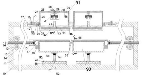 Automatic luggage clothes storage equipment