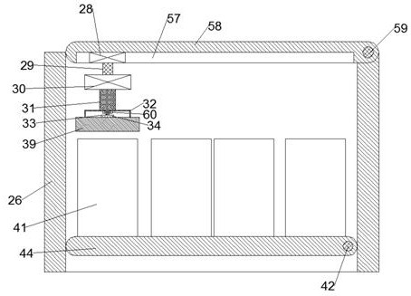 Automatic luggage clothes storage equipment