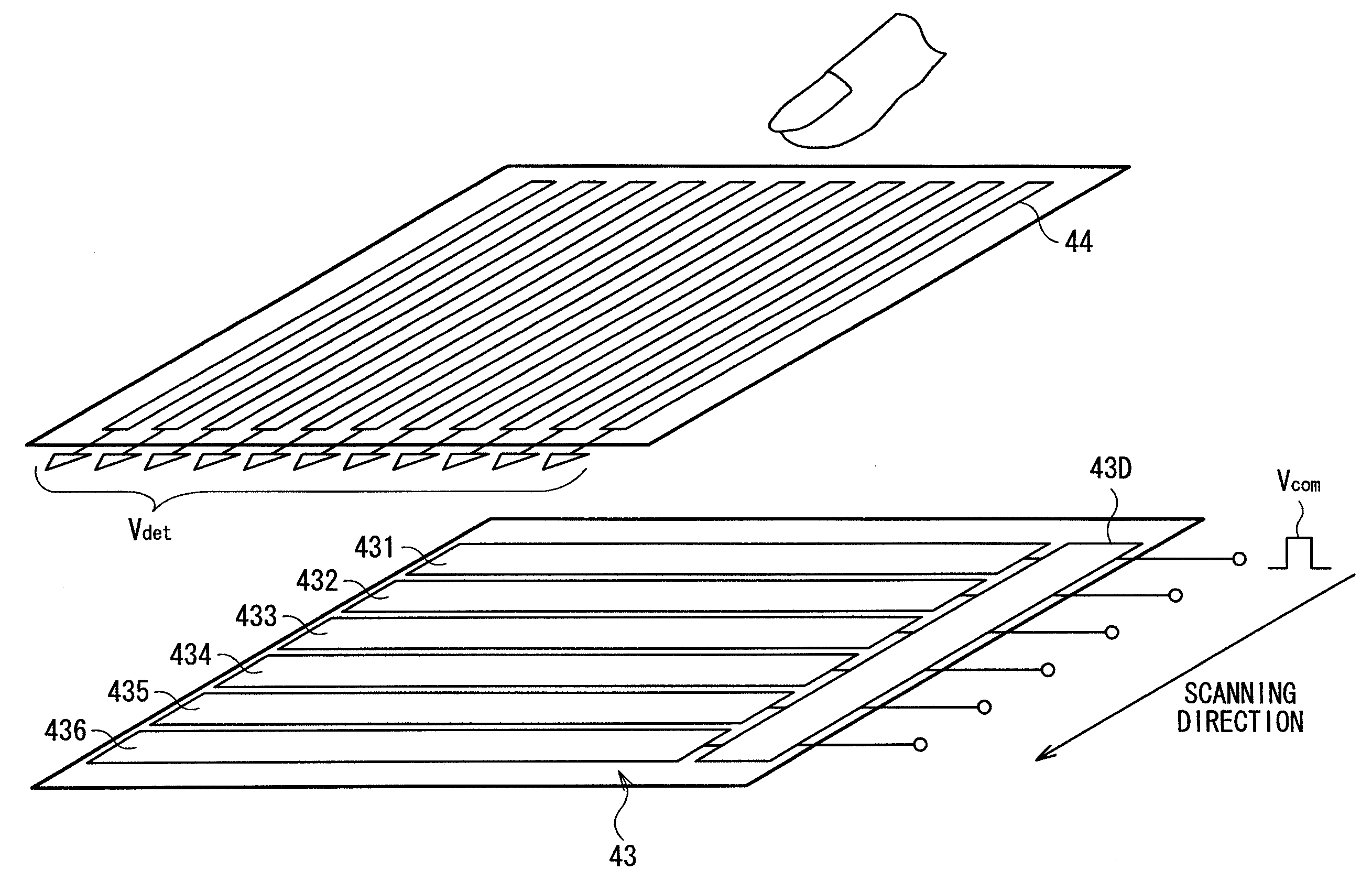 Display device and electronic unit