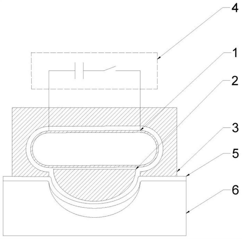 Electromagnetic orthopedic device and orthopedic method