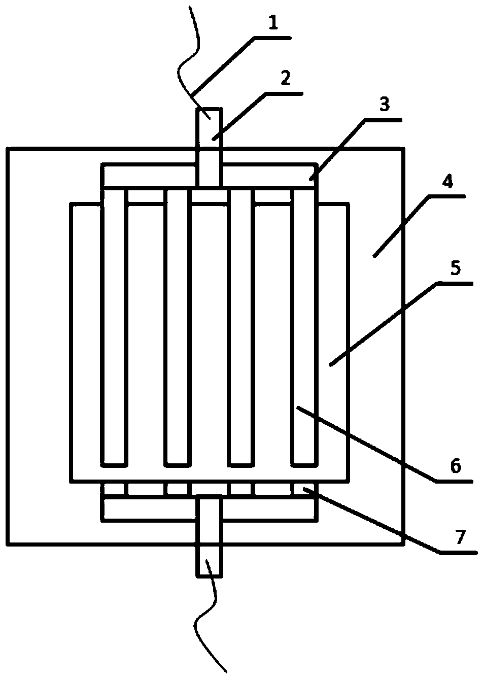 A preparation method of a photoelectric conversion laminate and a method for testing its electrical properties