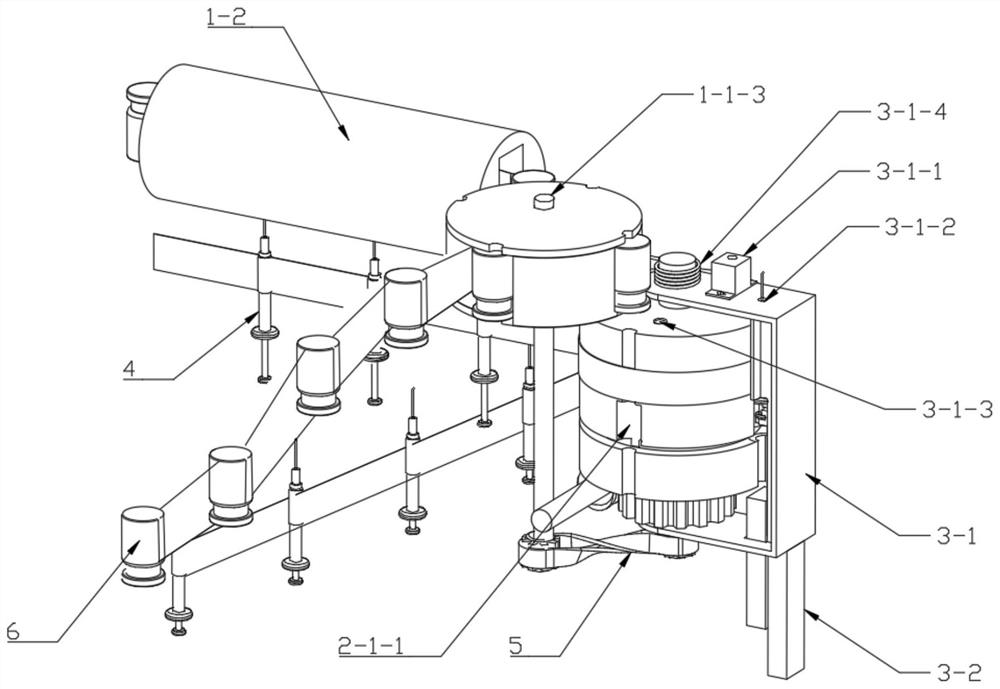 Injection system for bottled injections